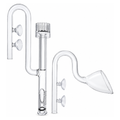 Gadgets Lily Pipe Glass Inlet & Outlet For Canister Filter (19 mm) With skimmer