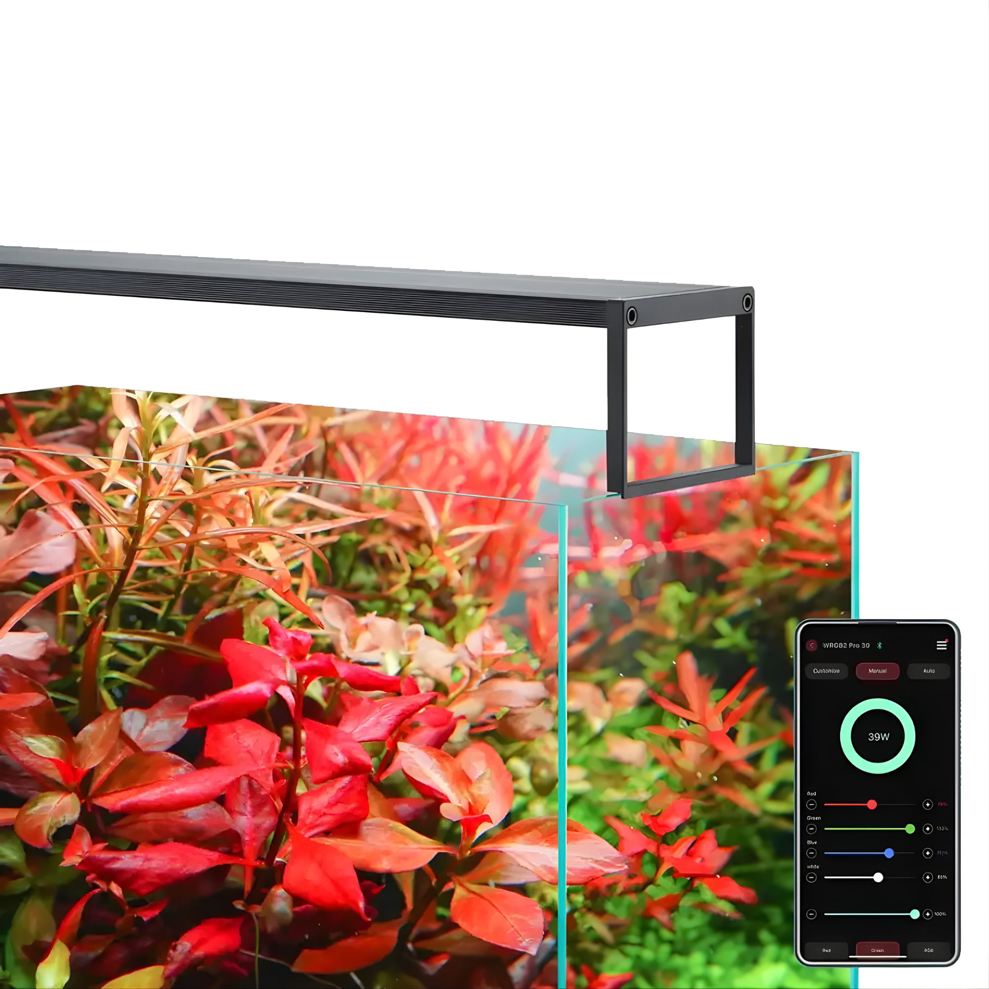 CHIHIROS LED WRGB II Slim-120 For Planted Aquarium – Bluetooth Edition
