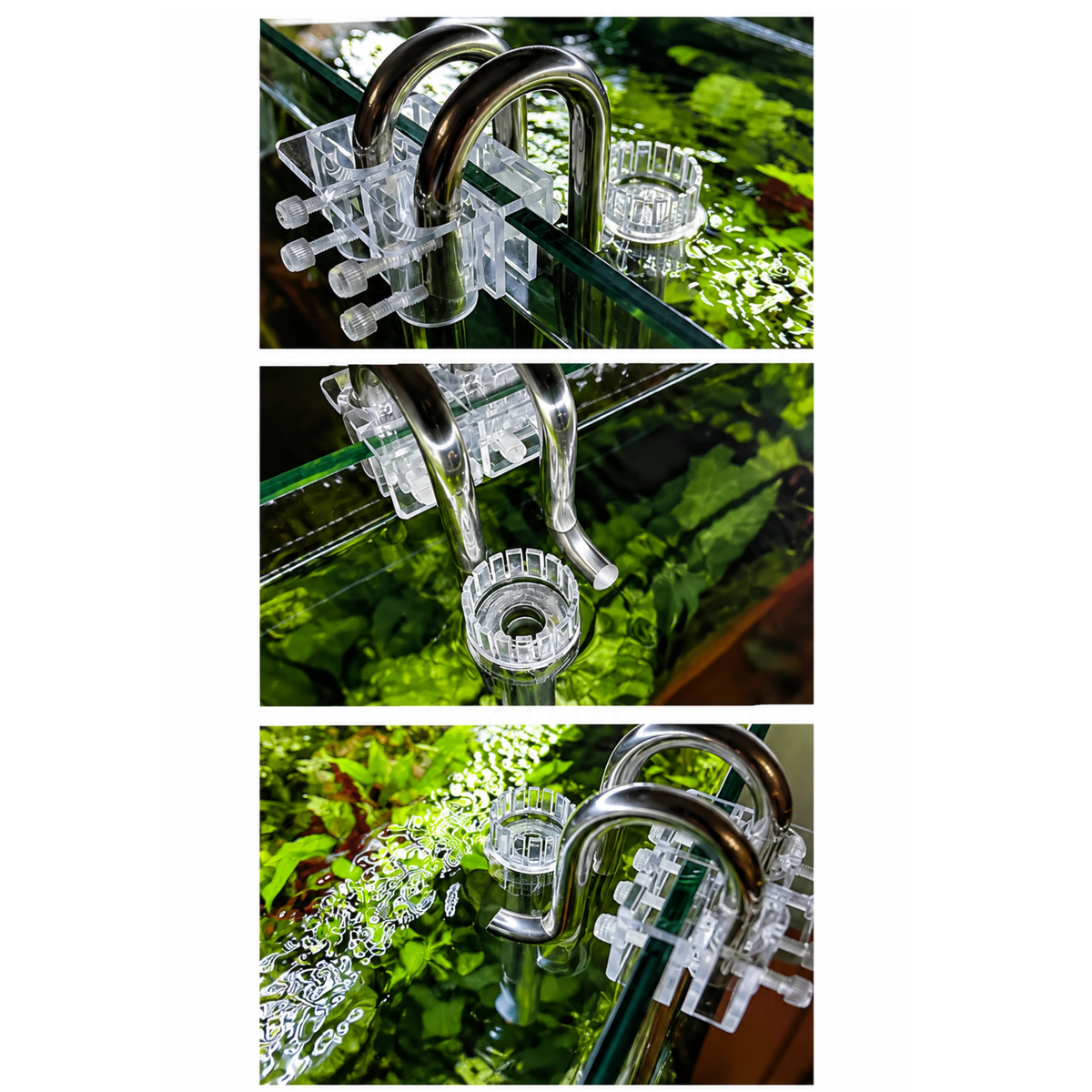 Mufan Stainless Steel Lily Pipe With Surface Skimmer 16mm