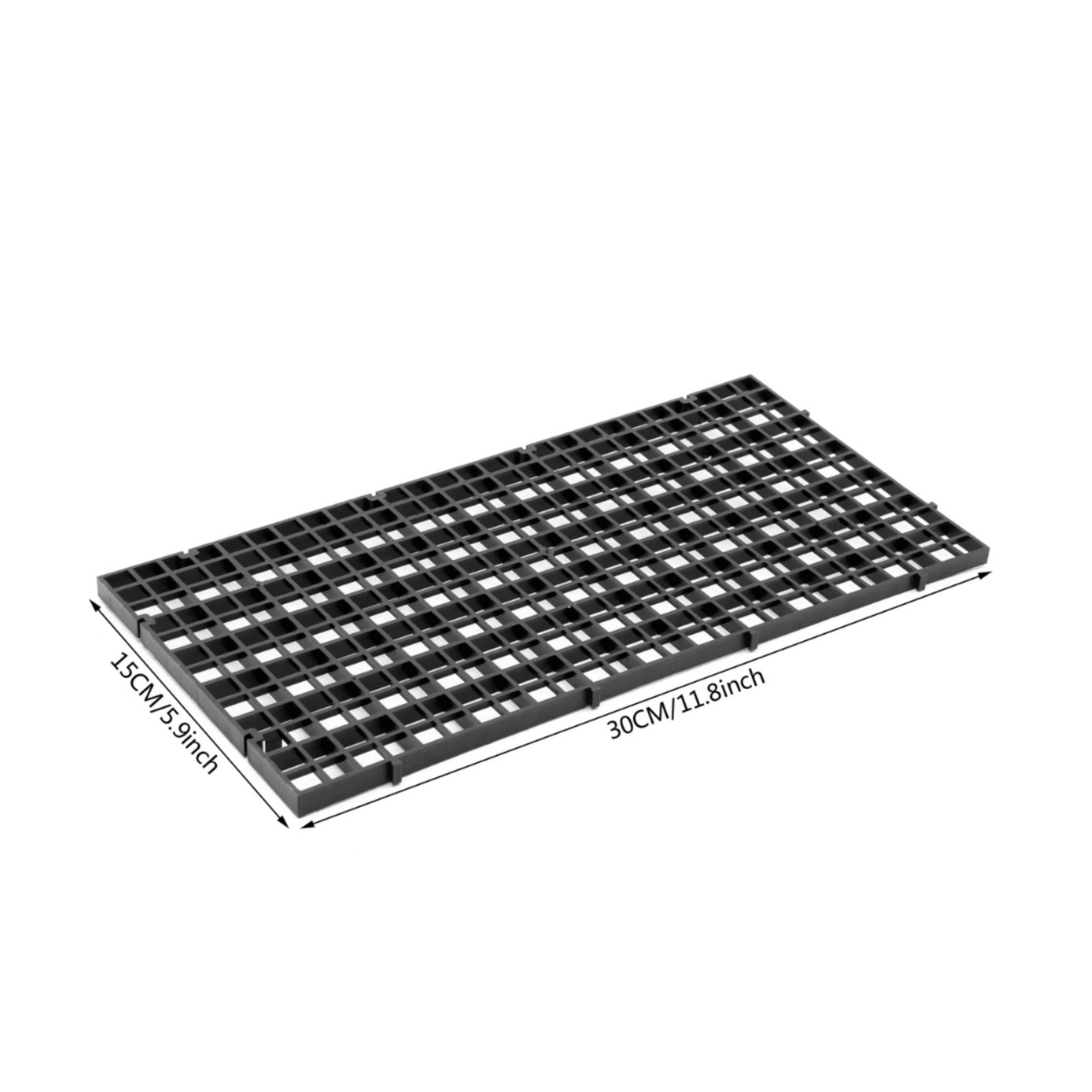 Black Tank Divider Grid & Egg Tray 6*12 Inches Single
