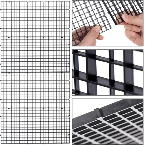 Black Tank Divider Grid & Egg Tray 6*12 Inches Single