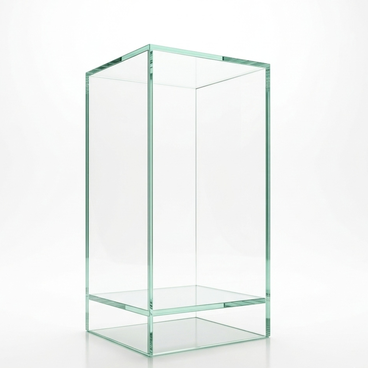 Customized Mini Tower Tank L*W*H= 6*6*12 Inches 5mm