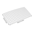 White Tank Divider Grid & Egg Tray 6*12 Inches | Single