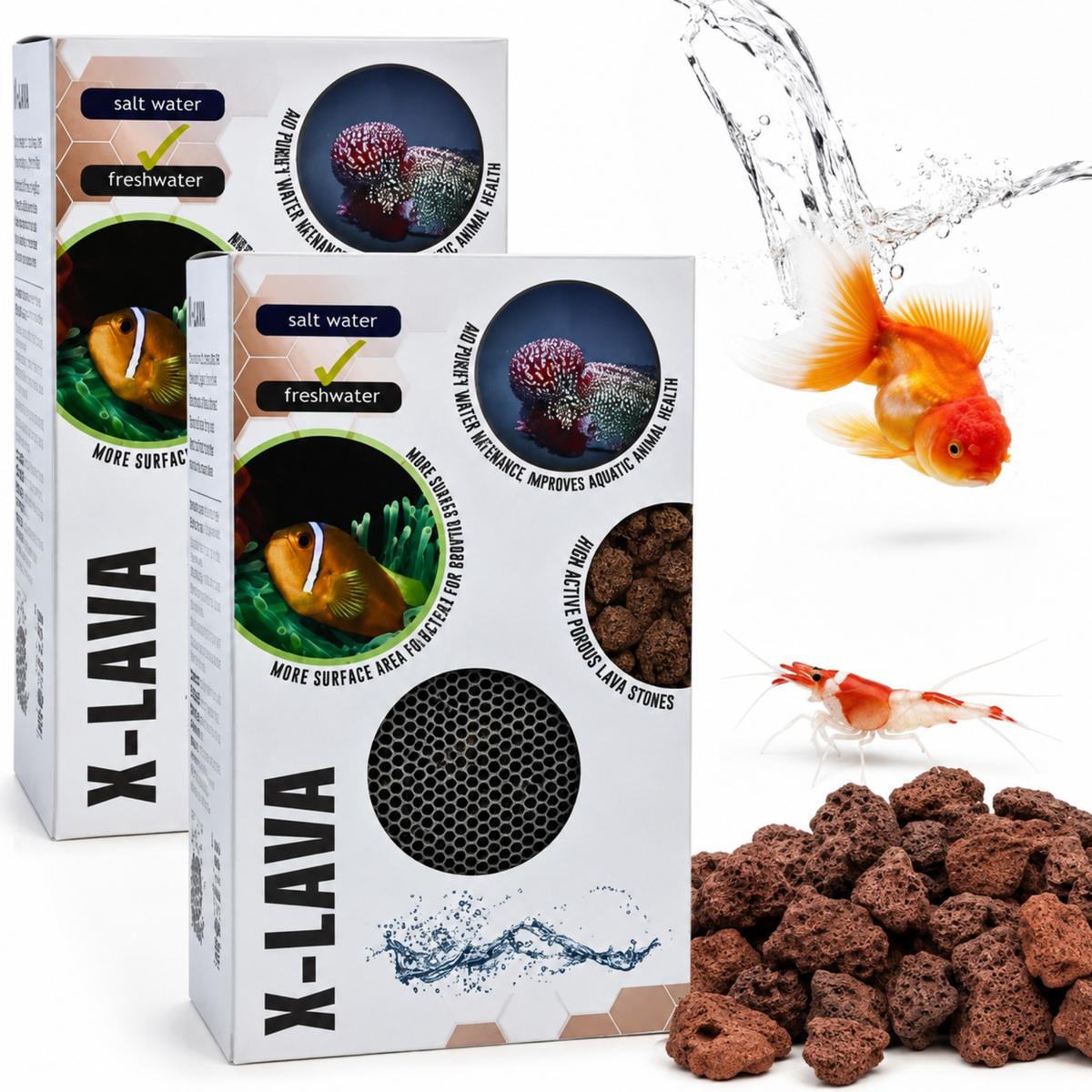 Filter Media Cube One X-Lava | 800ml/600gm